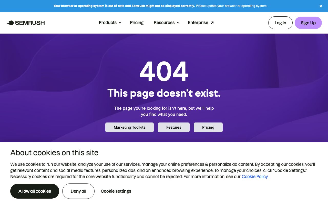 semrush.com agency page
