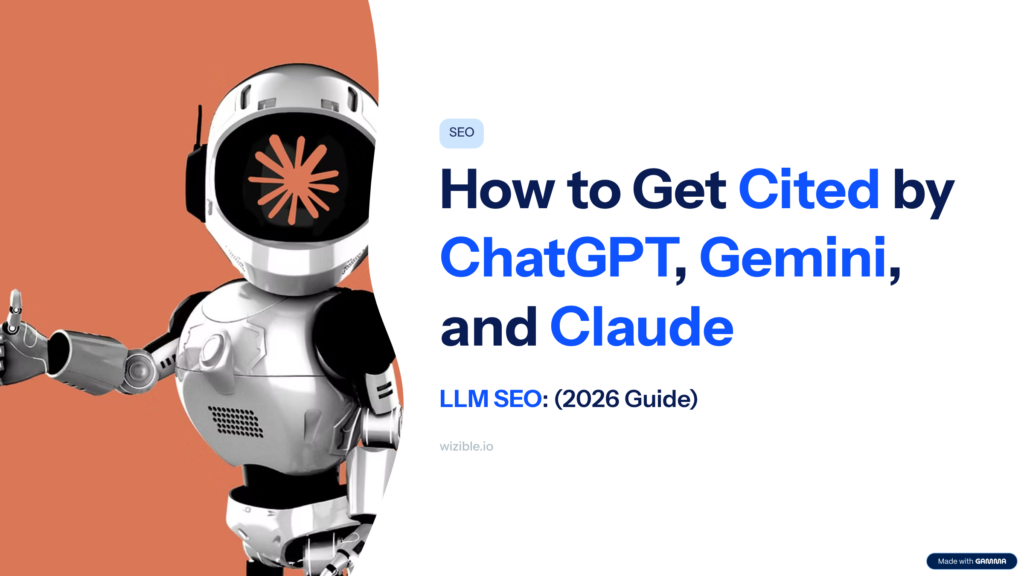 LLM SEO: How to Get Cited by ChatGPT, Gemini, and Claude (2026 Guide ...
