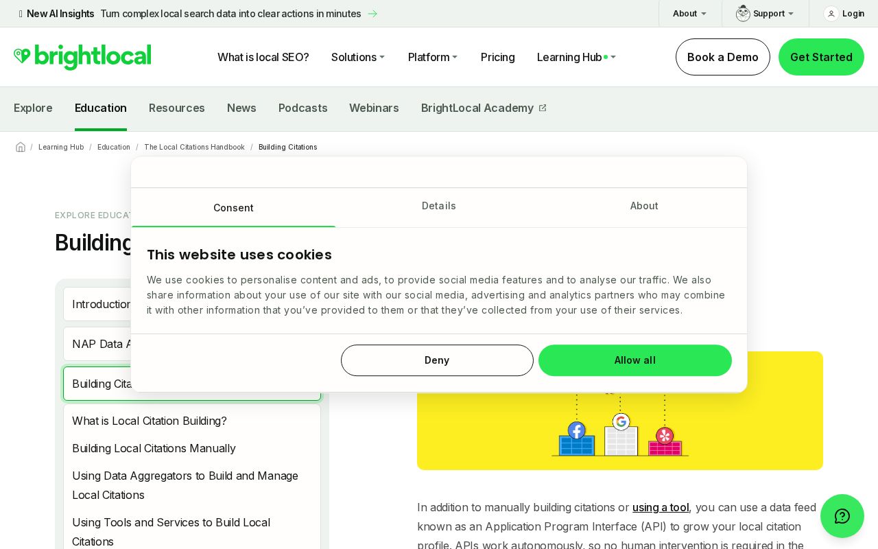 brightlocal.com local citation page